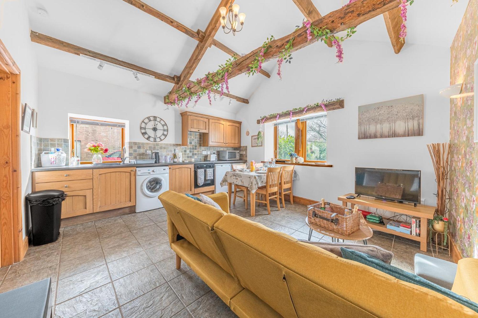 The Byre, Melmerby Gamblesby Exterior foto